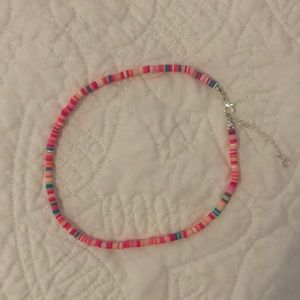 Colorful bead necklace